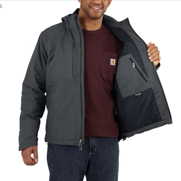 NEW Carhartt Full Swing Loose Fit Quick Duck Insulated Jacket 3 Warmest Rating M - Picture 3 of 13